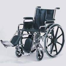 22" Detachable Desk Arm Wheelchair with Elevating Leg Rest Q93828