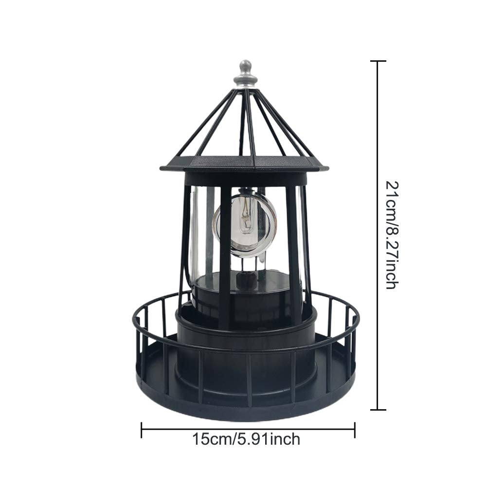 Solar Powered Rotating Garden Light O85347