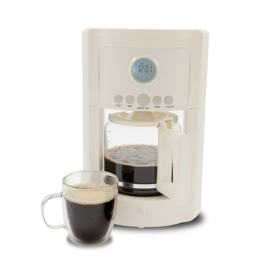 12 Cup Programmable Drip Coffee Maker with Glass Pot G3118