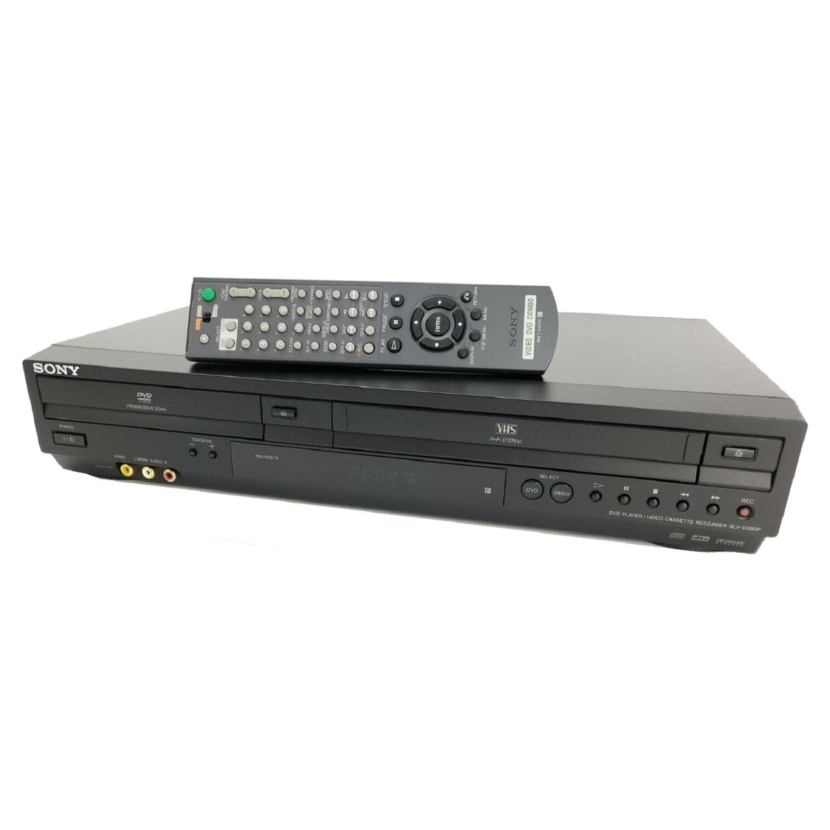 Black DVD/VHS Combo Player G30740