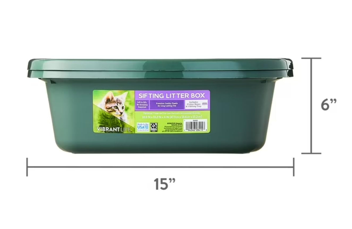Sifting Cat Litter Box 3 Piece Set T5369