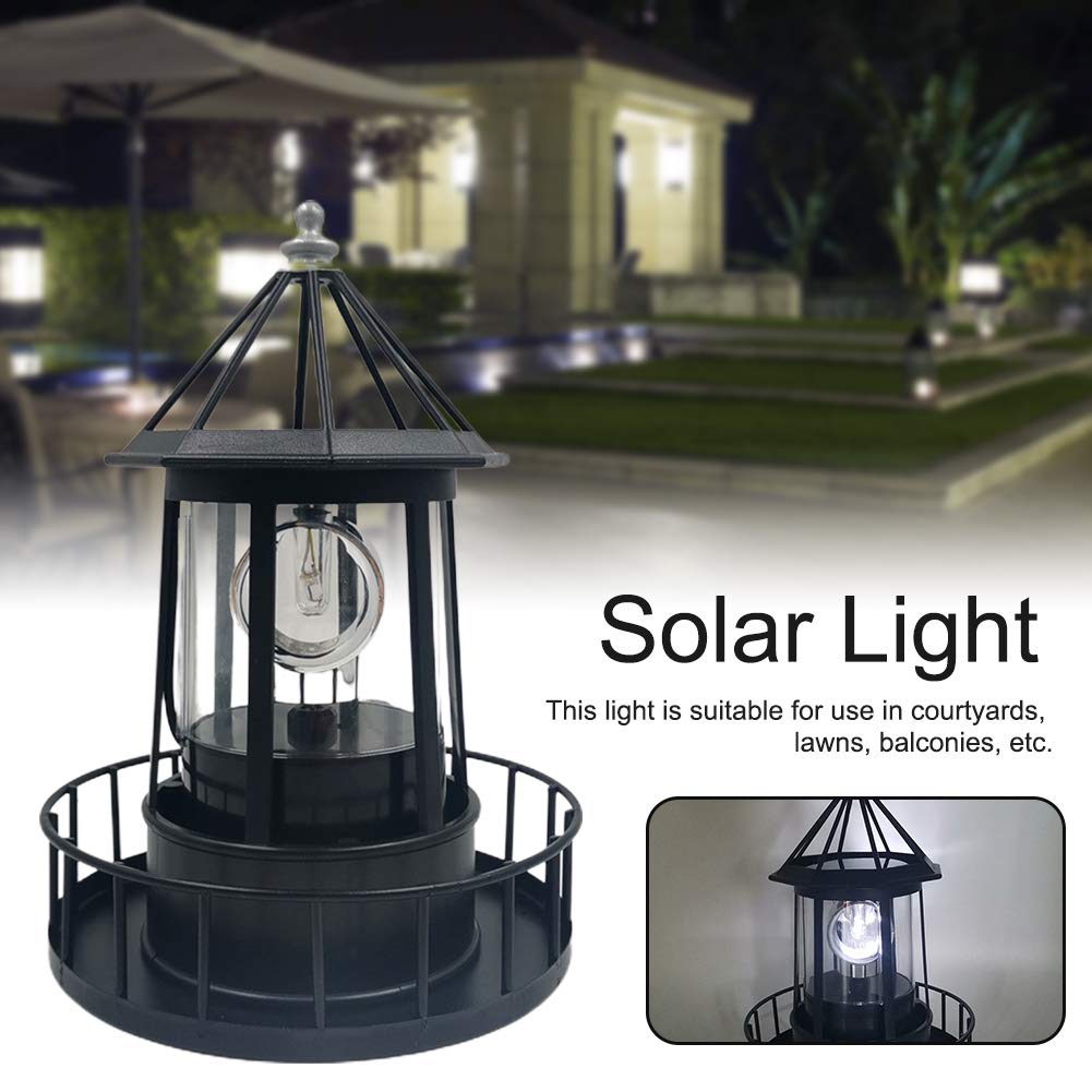 Solar Powered Rotating Garden Light O85347