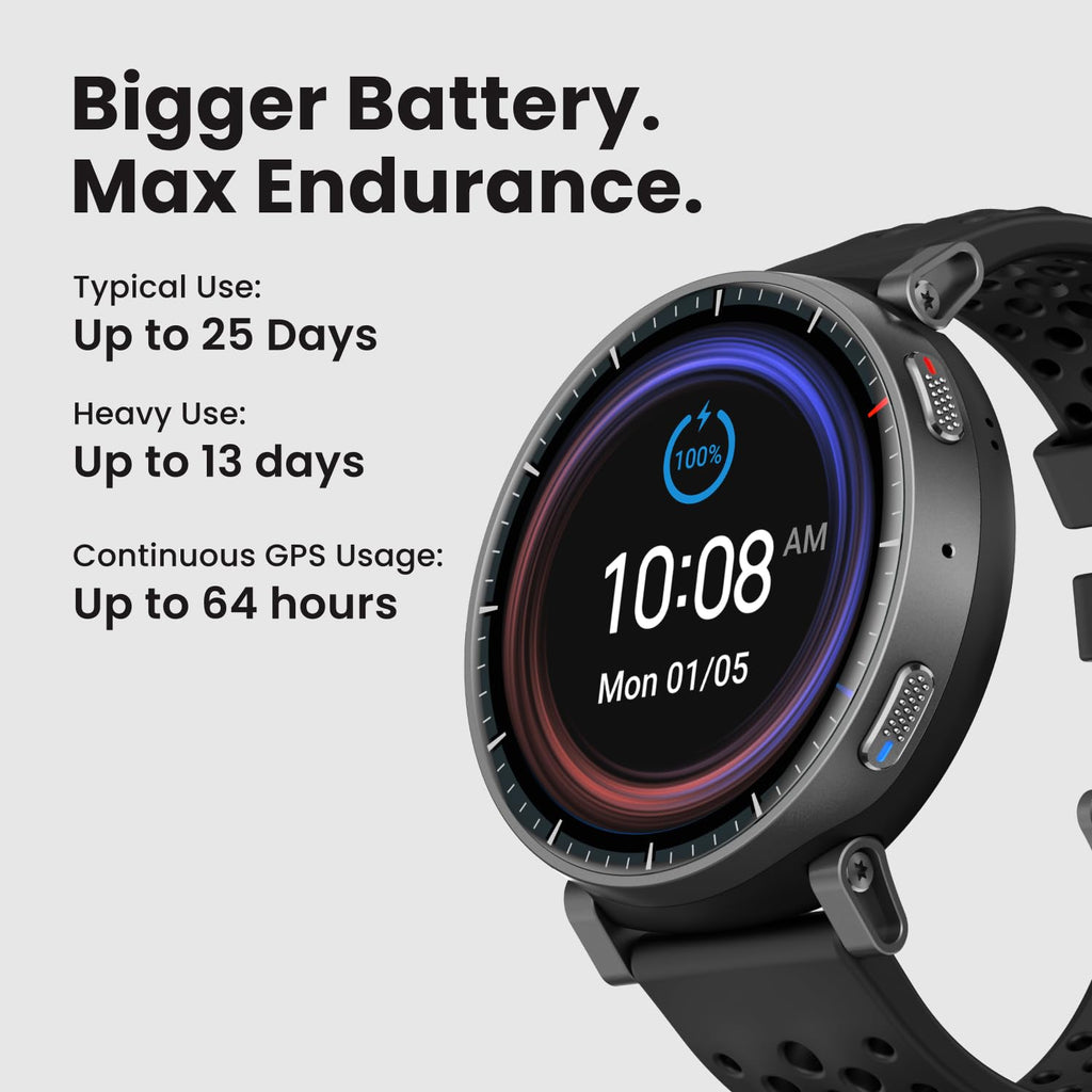 Smart Watch 1.5" AMOLED Display GPS D82916