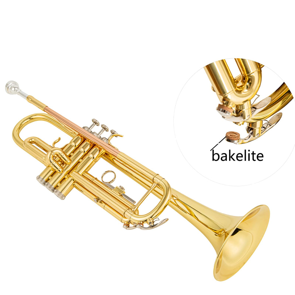 Beginner Student Trumpet with Rose Brass Leadpipe A772