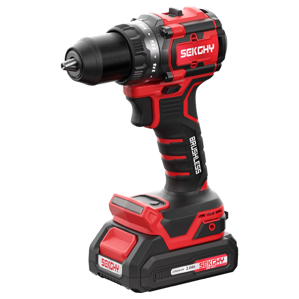 20V Cordless Drill Driver Kit with 2 Batteries V705