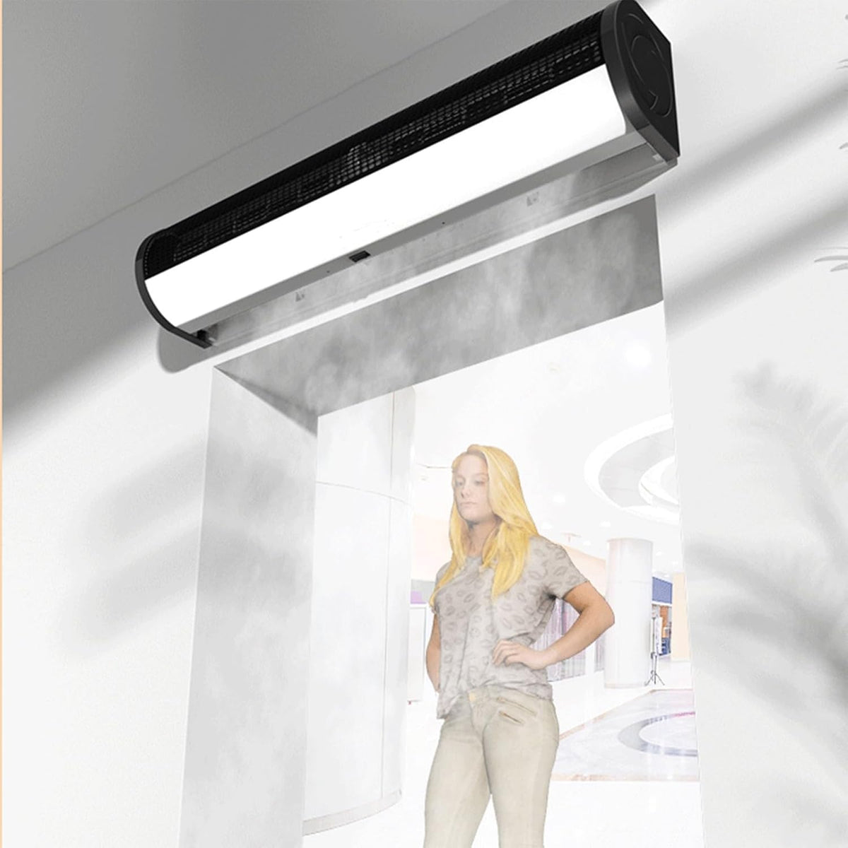 Commercial Indoor 2 Speed Wall-mounted Air Curtain S744