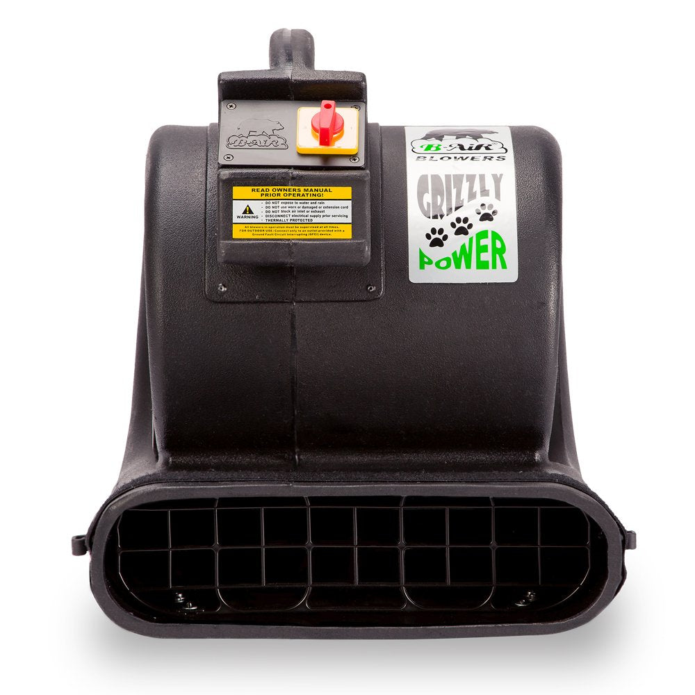 1 HP 3550 CFM Air Mover Carpet Dryer Floor Fan Black H630