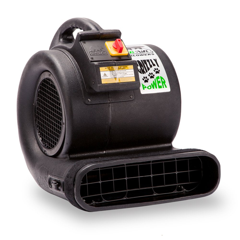 1 HP 3550 CFM Air Mover Carpet Dryer Floor Fan Black H630