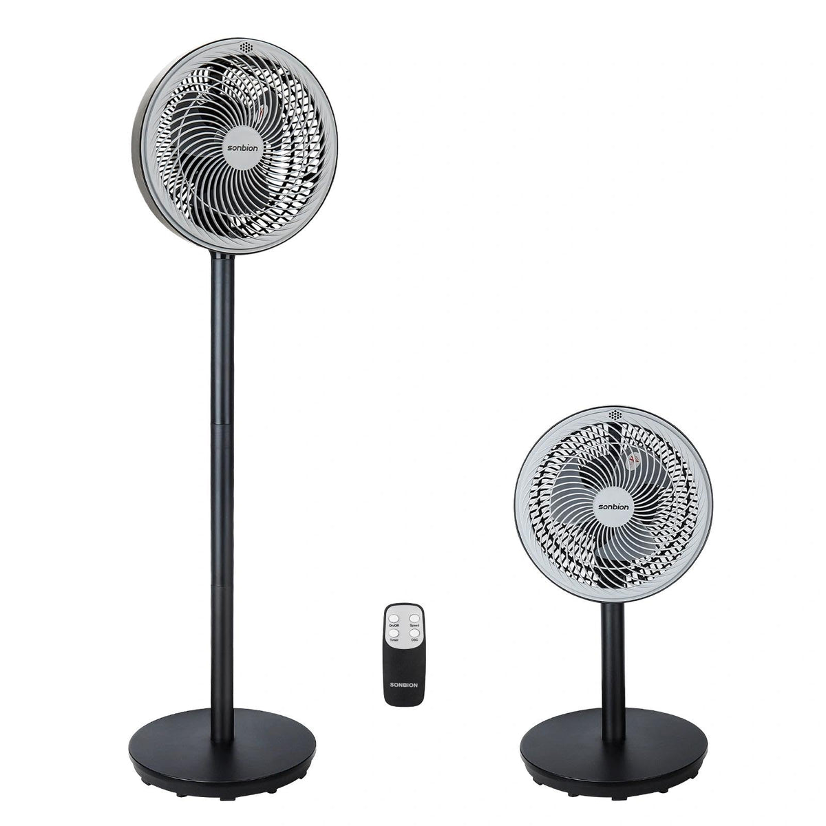 Oscillating Pedestal Fan with Remote Control W497