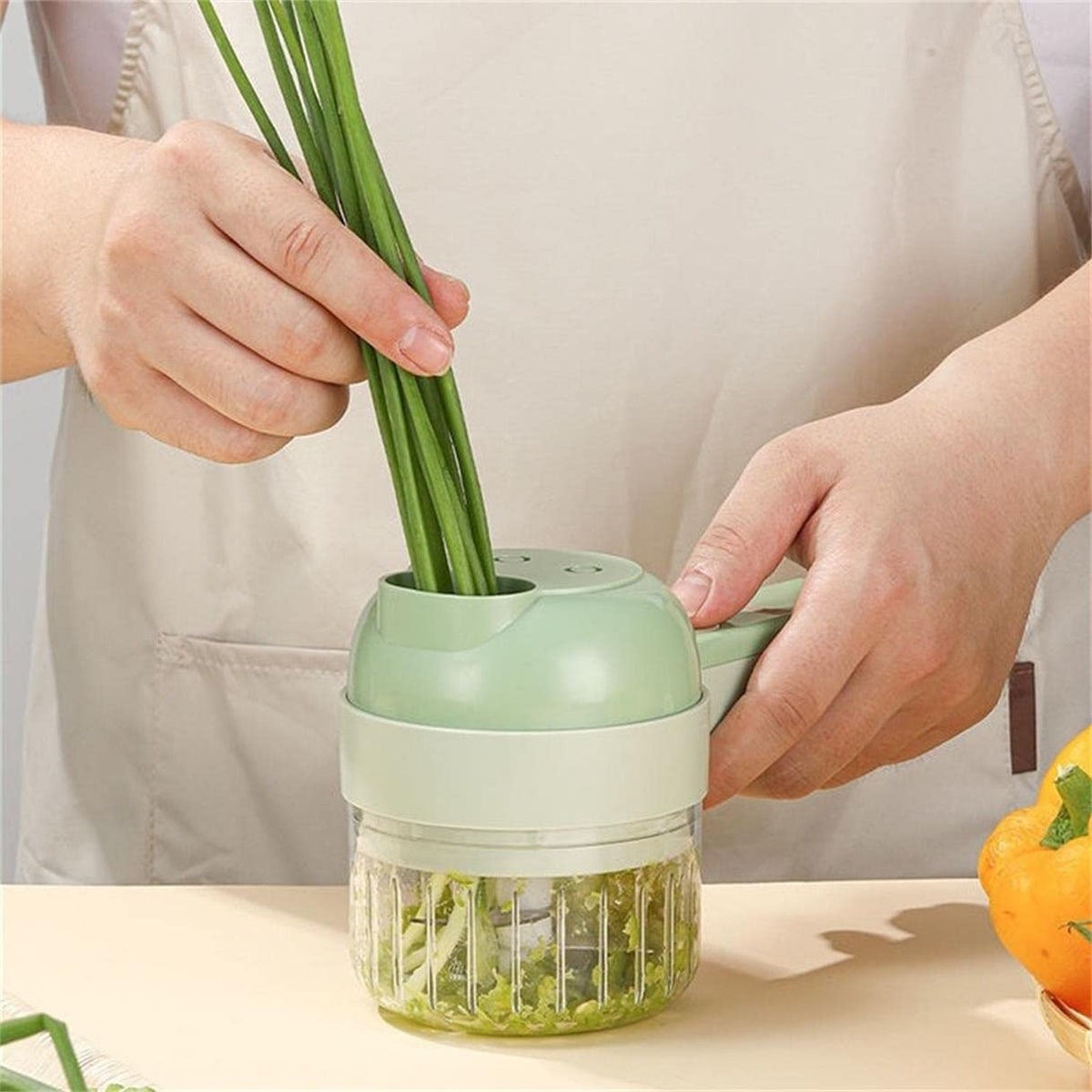 4 in 1 Electric Vegetable Slicer Set K158129
