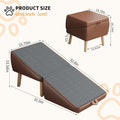 Foldable 2-in-1 Pet Ottoman Dog Safety Ramp B34493