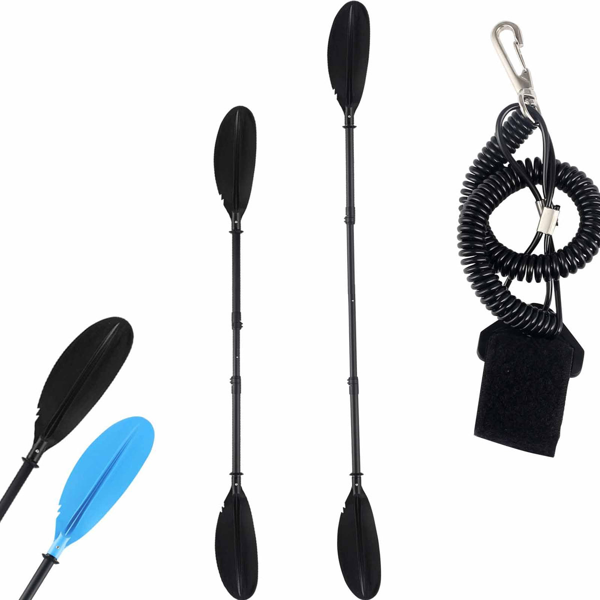 Adjustable Kayak Paddle with Drip Loop E1237