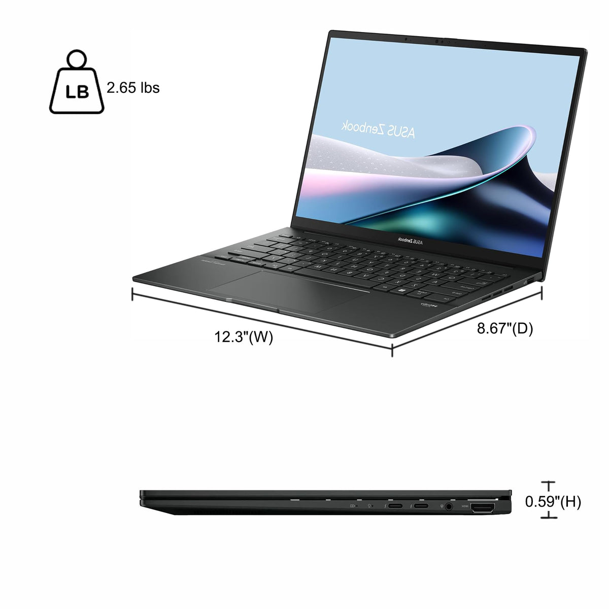 14" WUXGA OLED Touch Laptop 16GB RAM 512GB SSD Y669869
