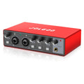 USB Audio Interface, Red 24-Bit/192kHz B54015