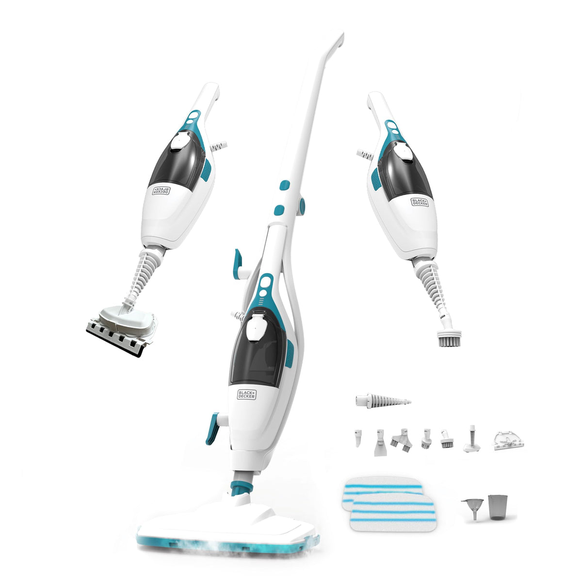 2-in-1 Steam Mop and Handheld Steam Cleaner P65109