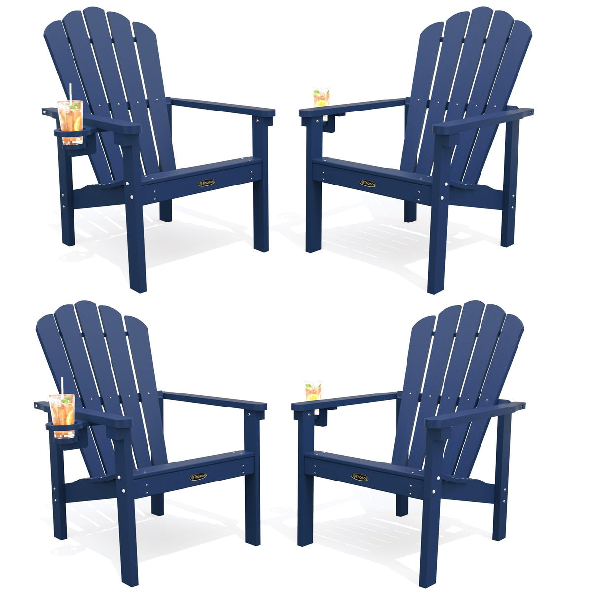 Stackable Adirondack Chair Set of 4 N526040