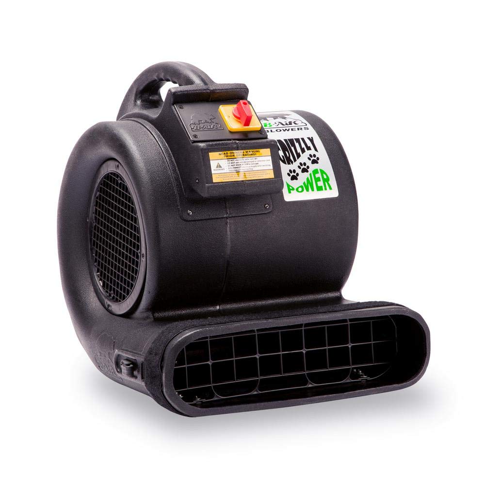 1 HP 3550 CFM Air Mover Carpet Dryer Floor Fan Black H630