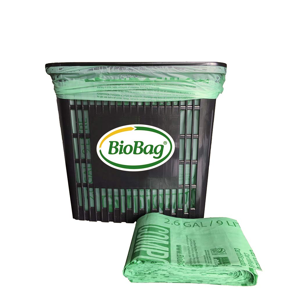 2.6 Gallon Compostable Food Scrap Bags 100 Count N6677