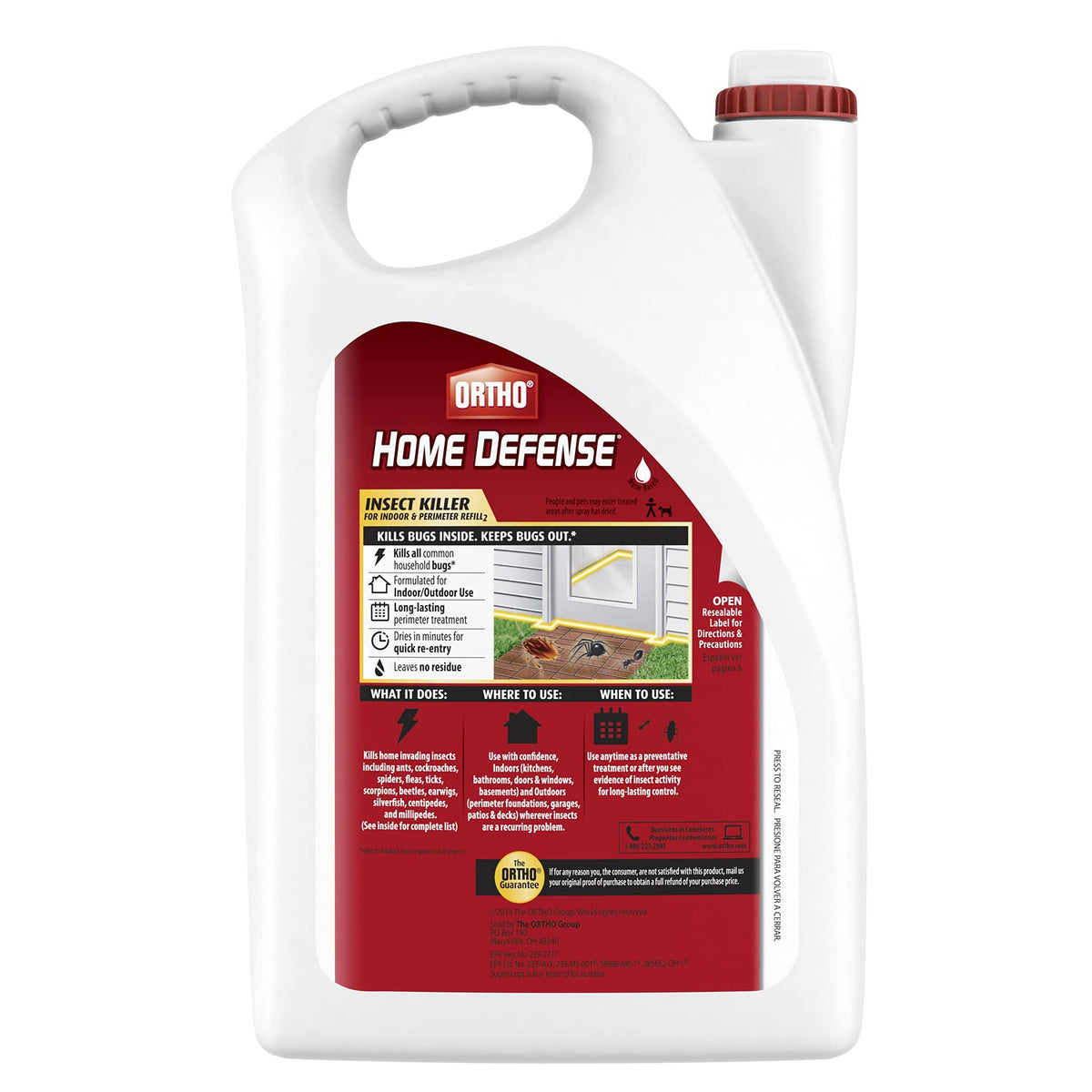 Indoor & Perimeter Insect Killer Refill 1.33 GAL 2 Pack F823
