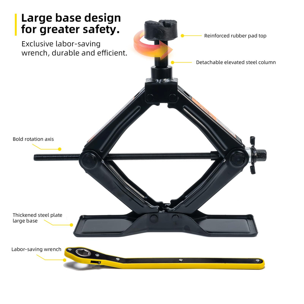 1.8 Ton Scissor Jack Kit Z950