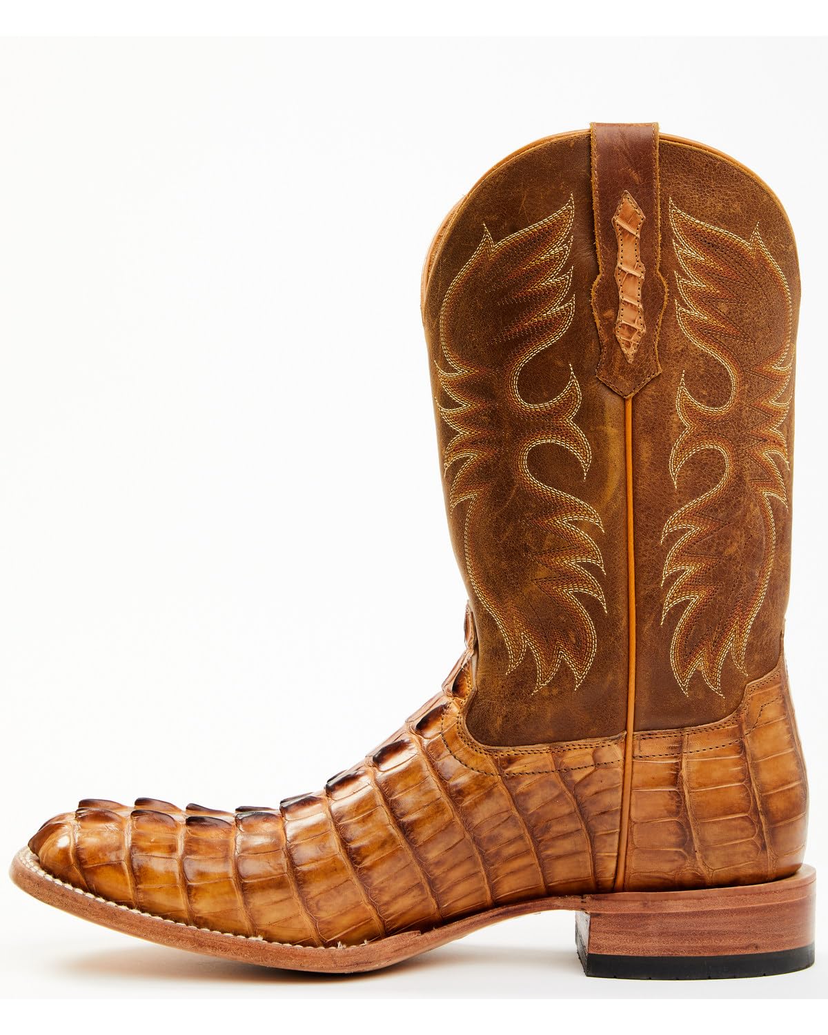 Caiman Cognac Western Boot T4999