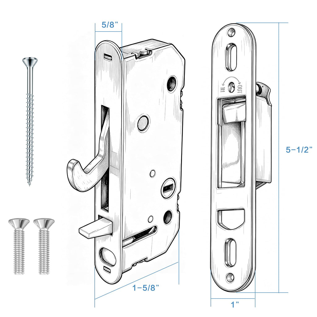 Lock and Receiver Kit V9264