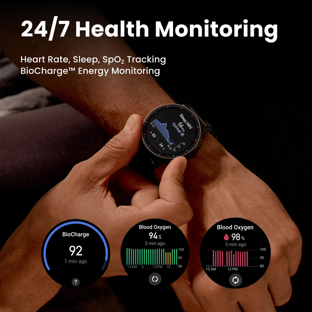 Smart Watch 1.5" AMOLED Display GPS D82916