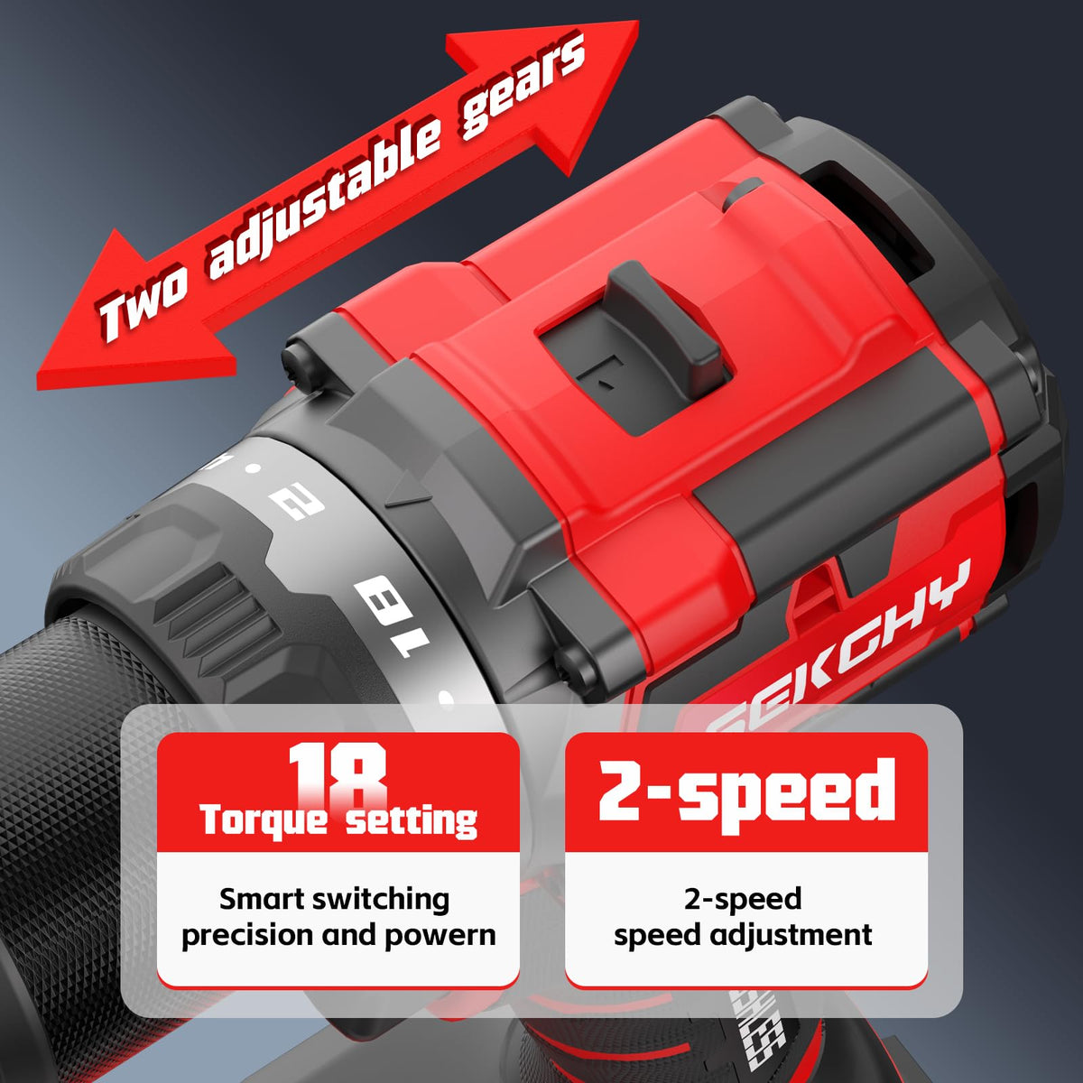 20V Cordless Drill Driver Kit with 2 Batteries V705