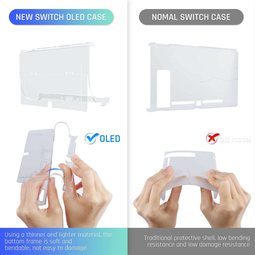 Protective Case for Nintendo Switch OLED Model with Screen Protector R41149