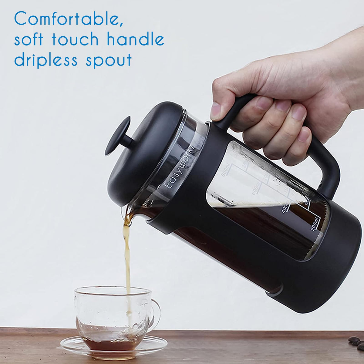 34 oz French Press with Creamer and Sugar Bowl Set I13991