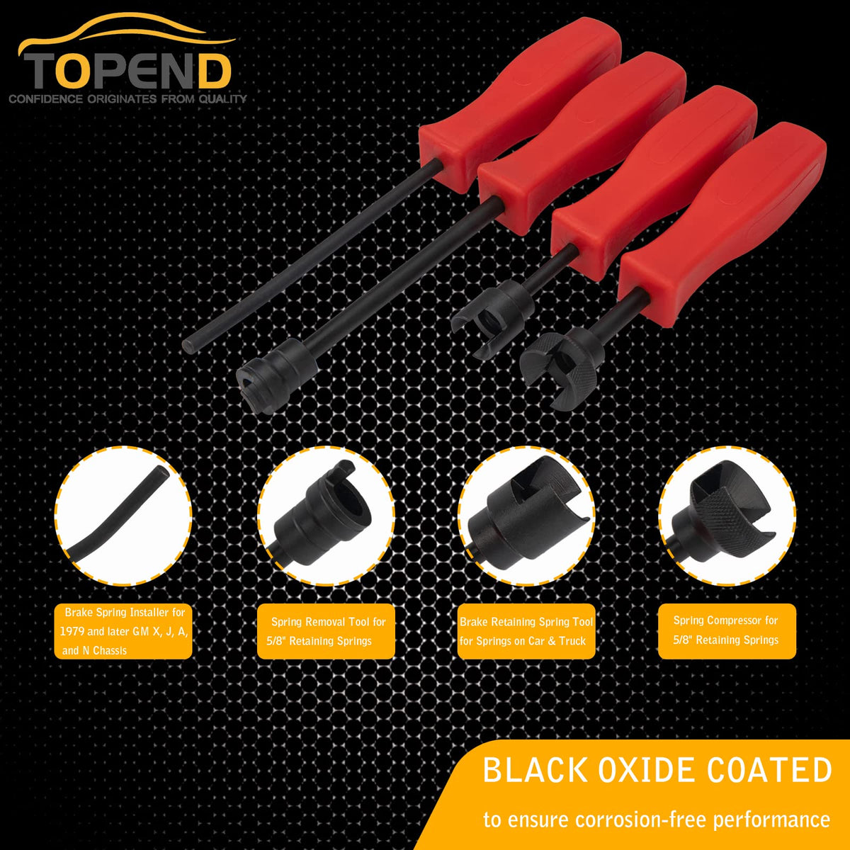 Drum Brake Tool Kit Set of 8 P62338