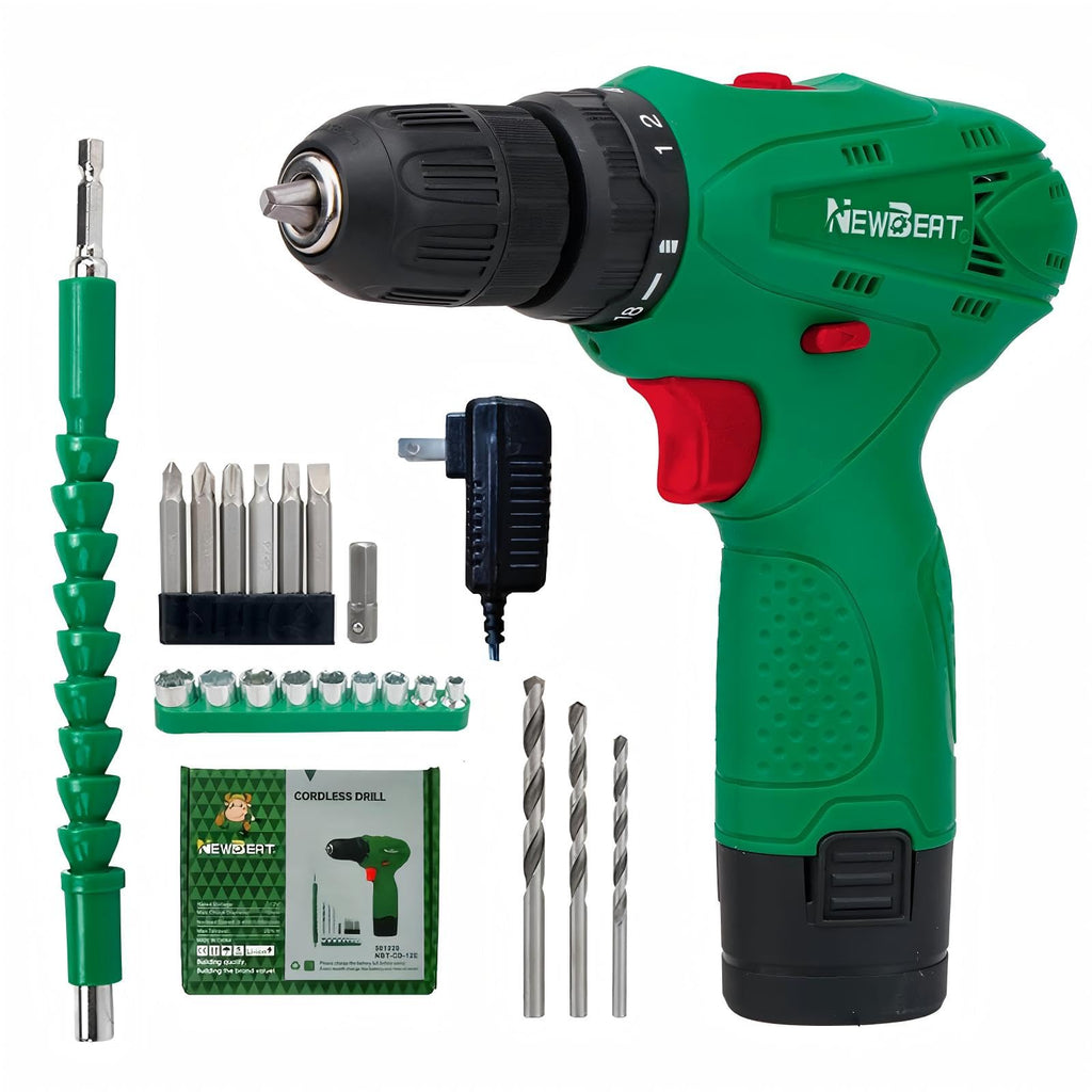 Cordless Drill Set 12V with Battery and Charger A28905