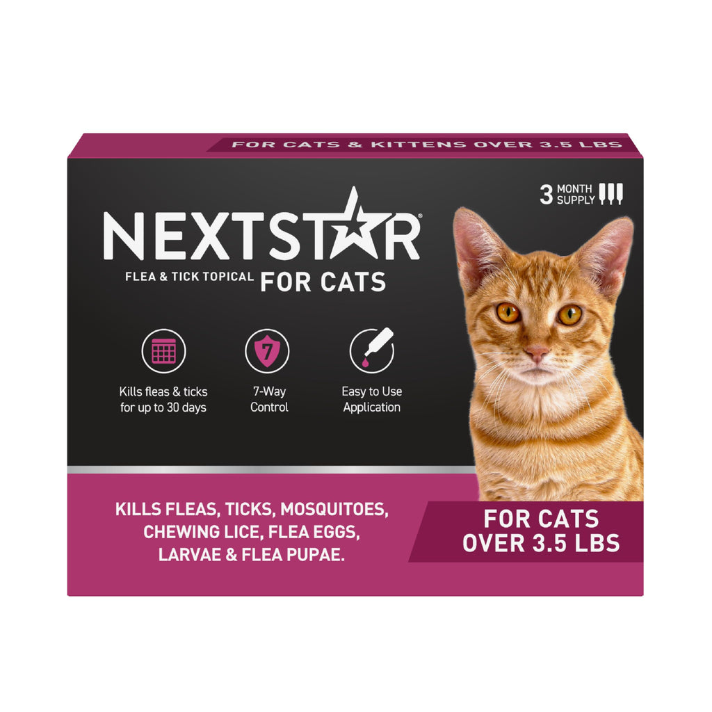 Flea & Tick Topical Cats 3-Month I436223