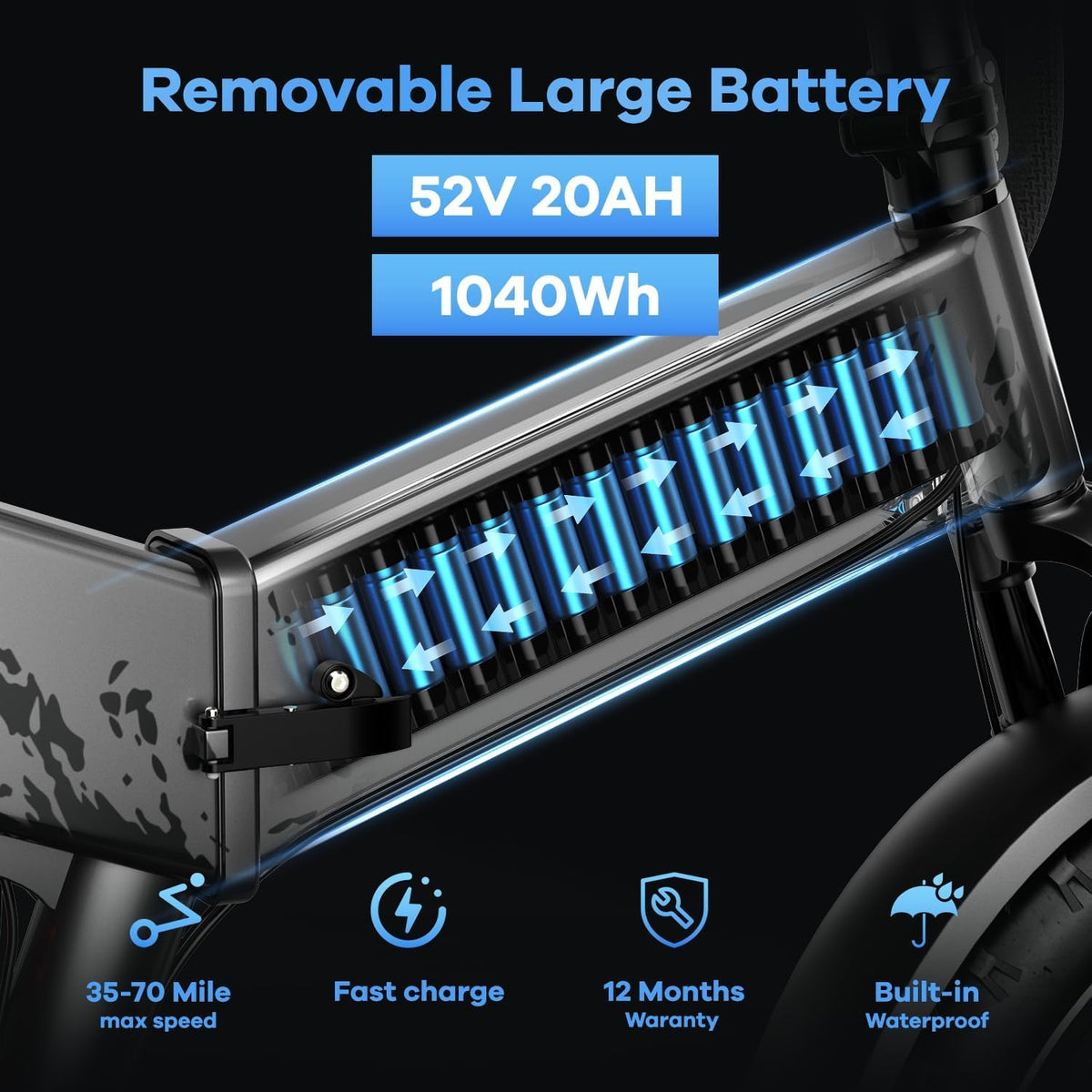 Folding Electric Bike R270