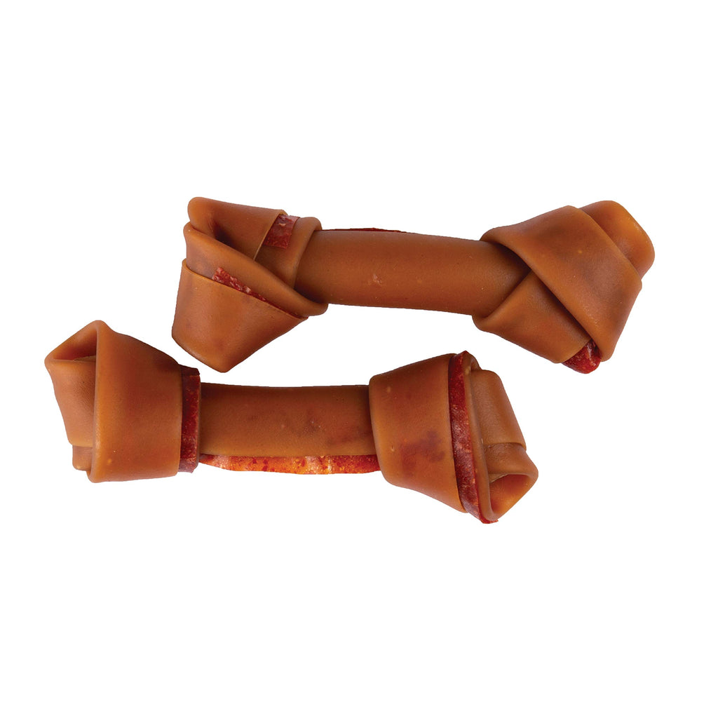 Medium Rawhide-Free Dog Treat with Peanut Butter, 4 Count Y1869