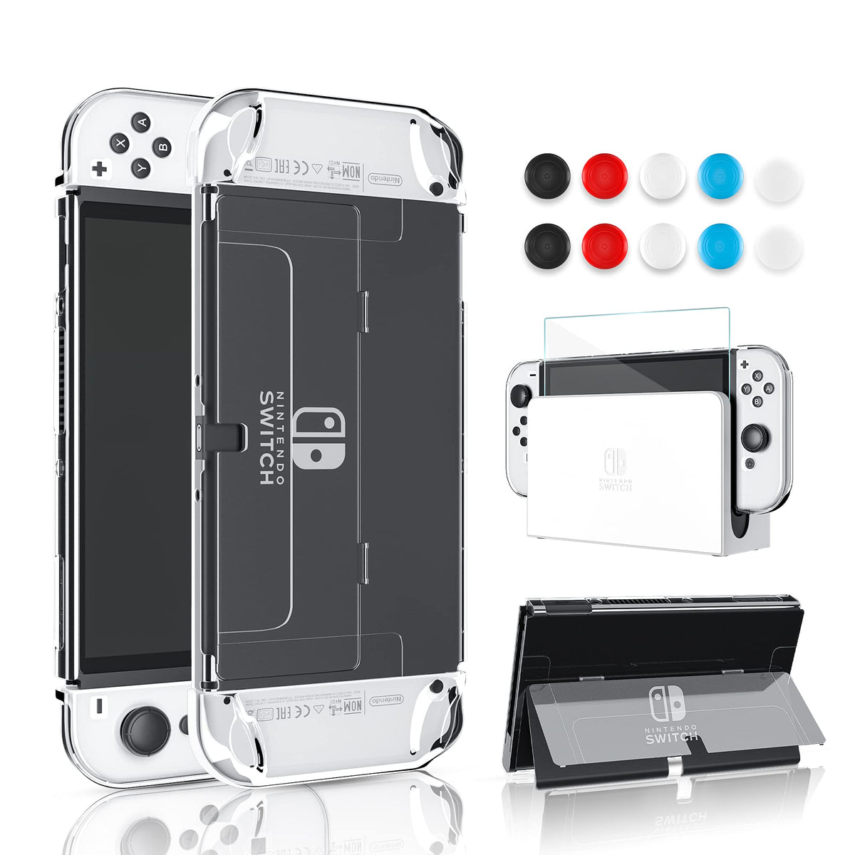 Protective Case for Nintendo Switch OLED Model with Screen Protector R41149