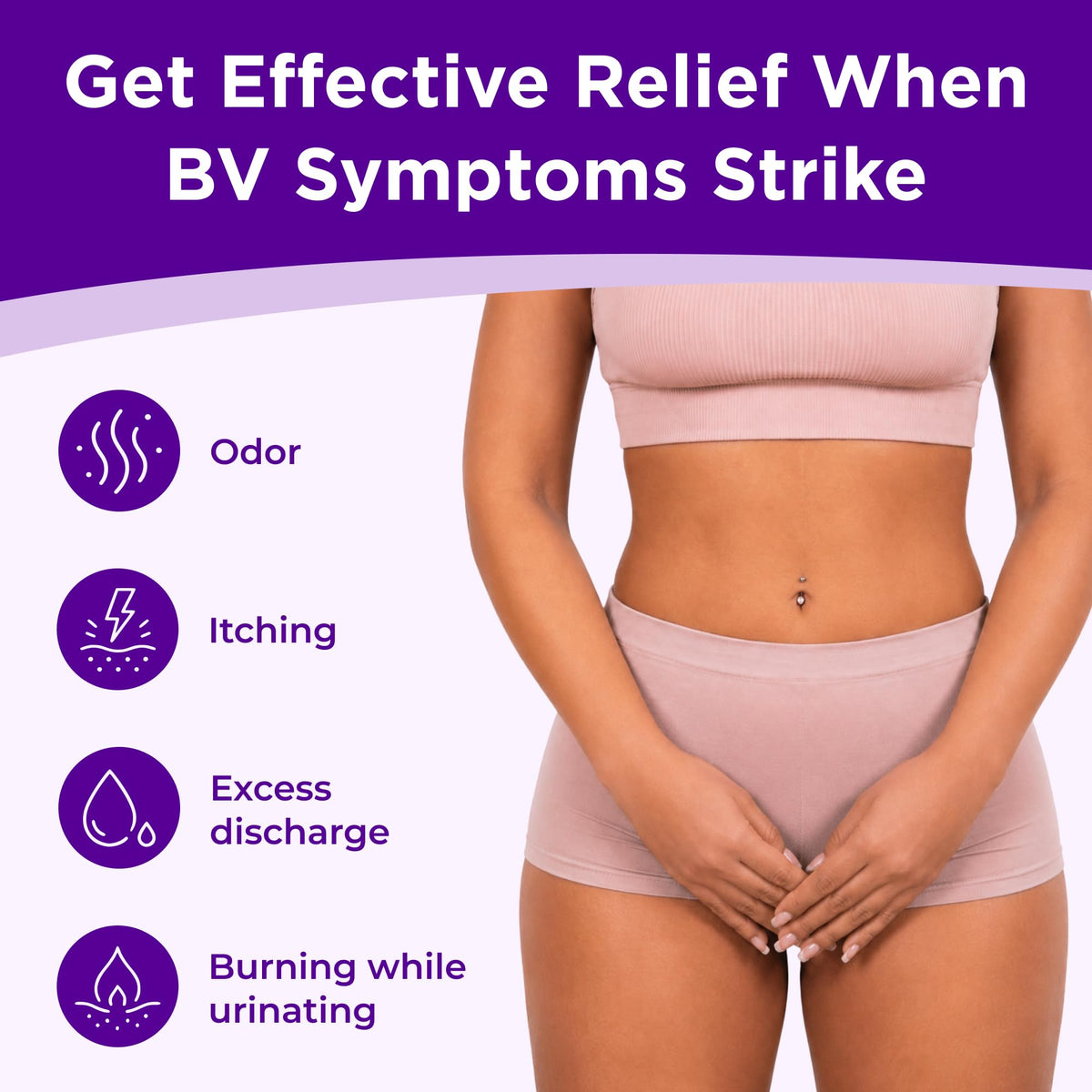 Bacterial Vaginosis Symptoms Ointment, 0.5 Oz S526