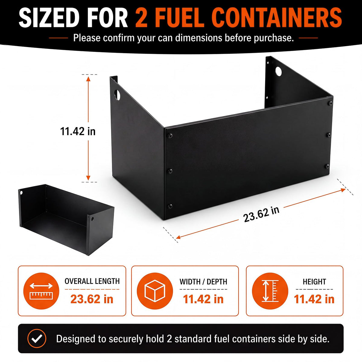 5 Gallon Gas Can Holder G264