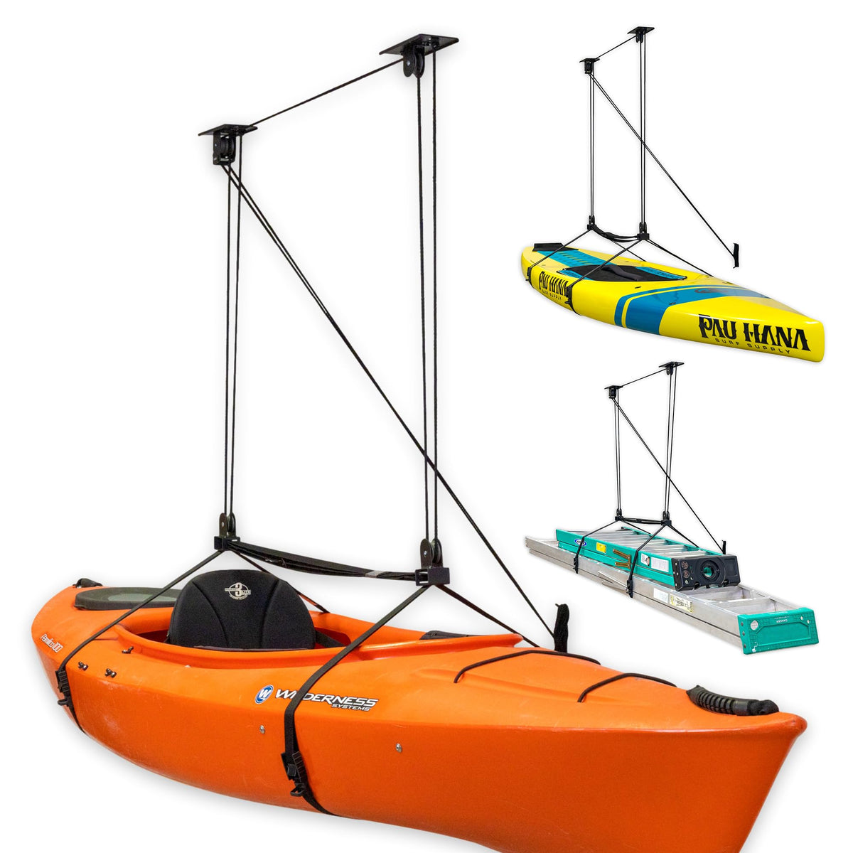 Kayak and Canoe Ceiling Hoist Storage Rack M85646