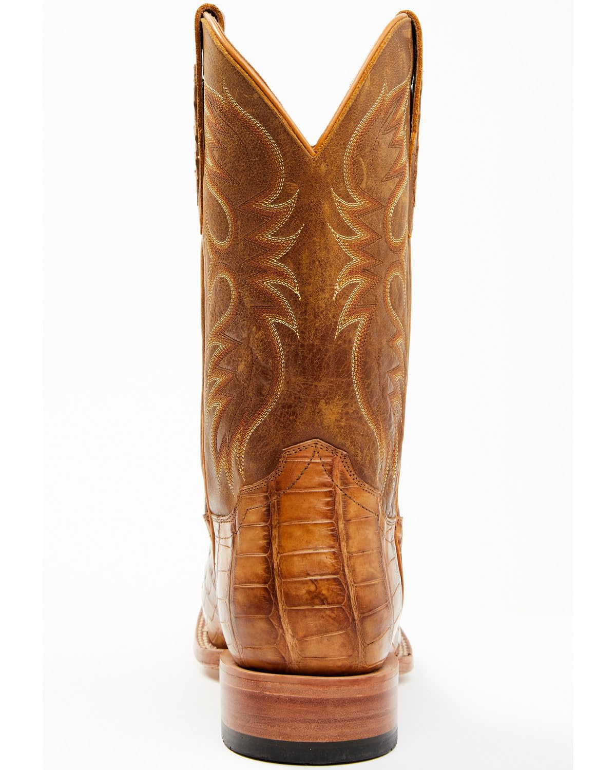 Caiman Cognac Western Boot T4999