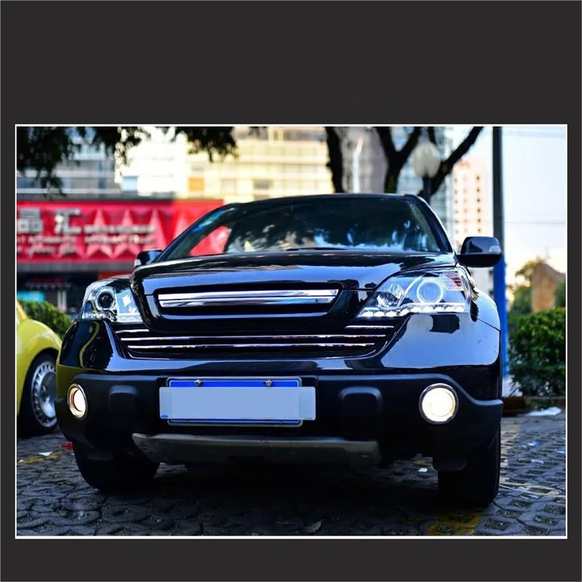 1 Pair Headlights with DRL H882