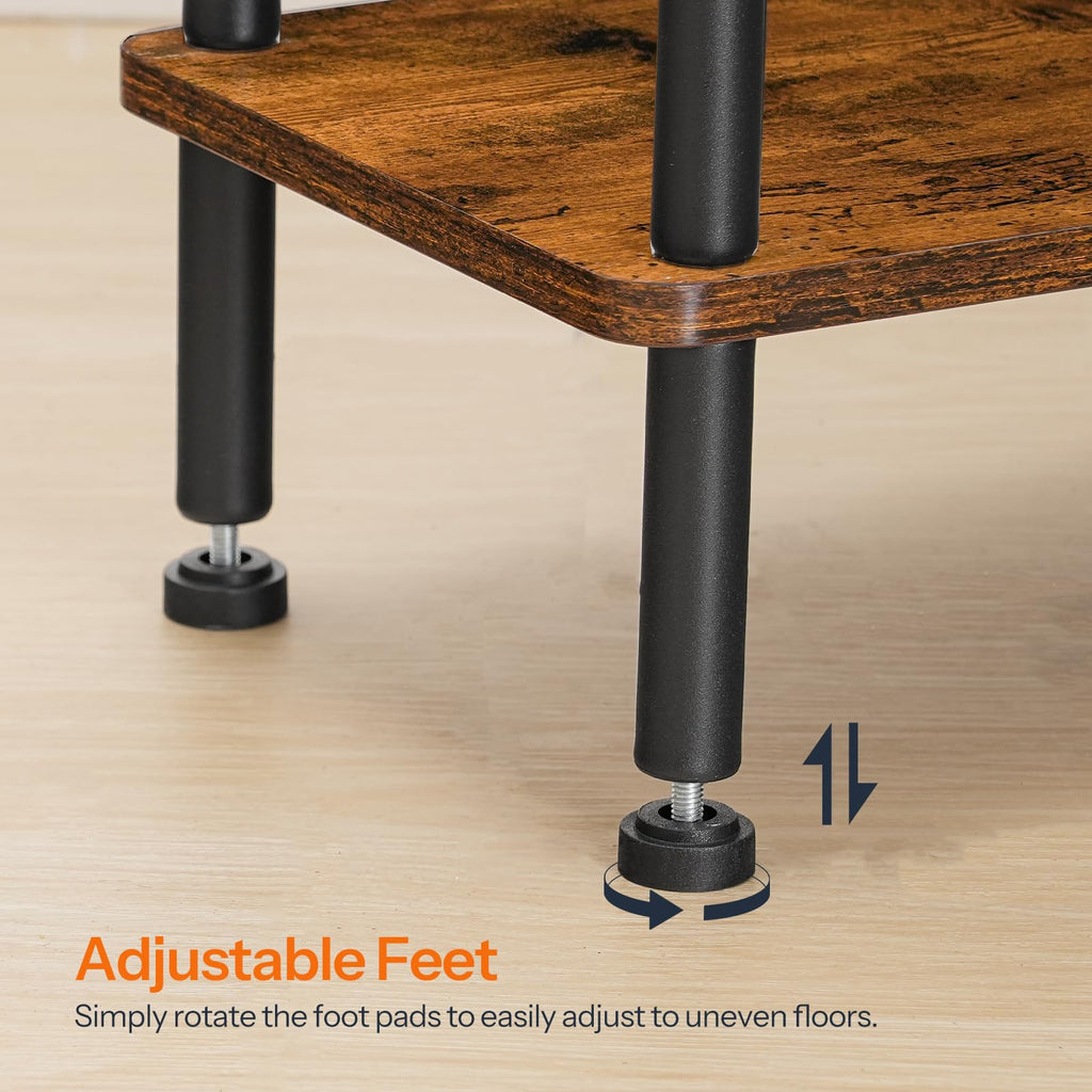 Narrow 3-Tier Side Table Q158
