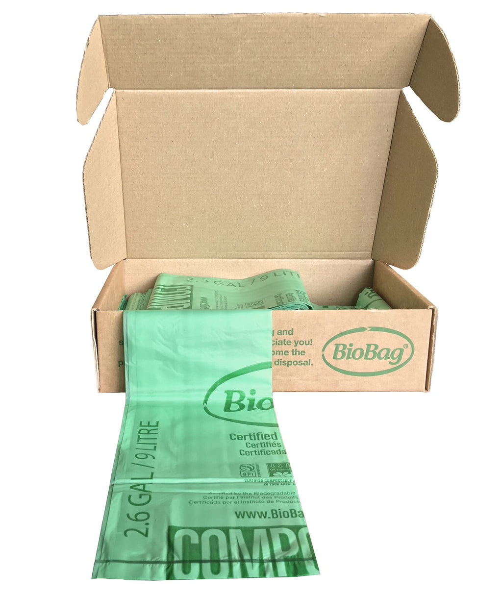 2.6 Gallon Compostable Food Scrap Bags 100 Count N6677