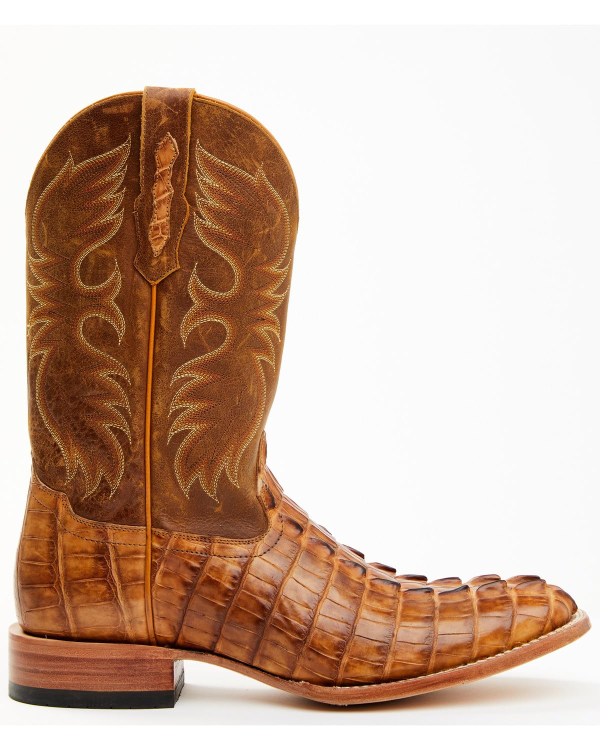 Caiman Cognac Western Boot T4999