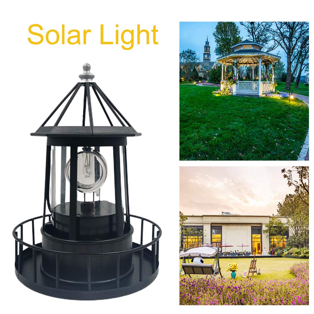 Solar Powered Rotating Garden Light O85347
