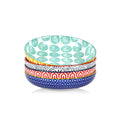 Ceramic Pasta Bowls Set of 4, 34 OZ Y480