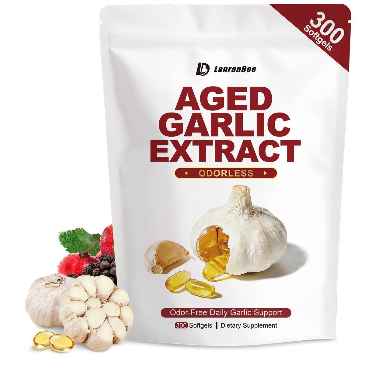 Aged Garlic Extract 750mg Softgels H3837