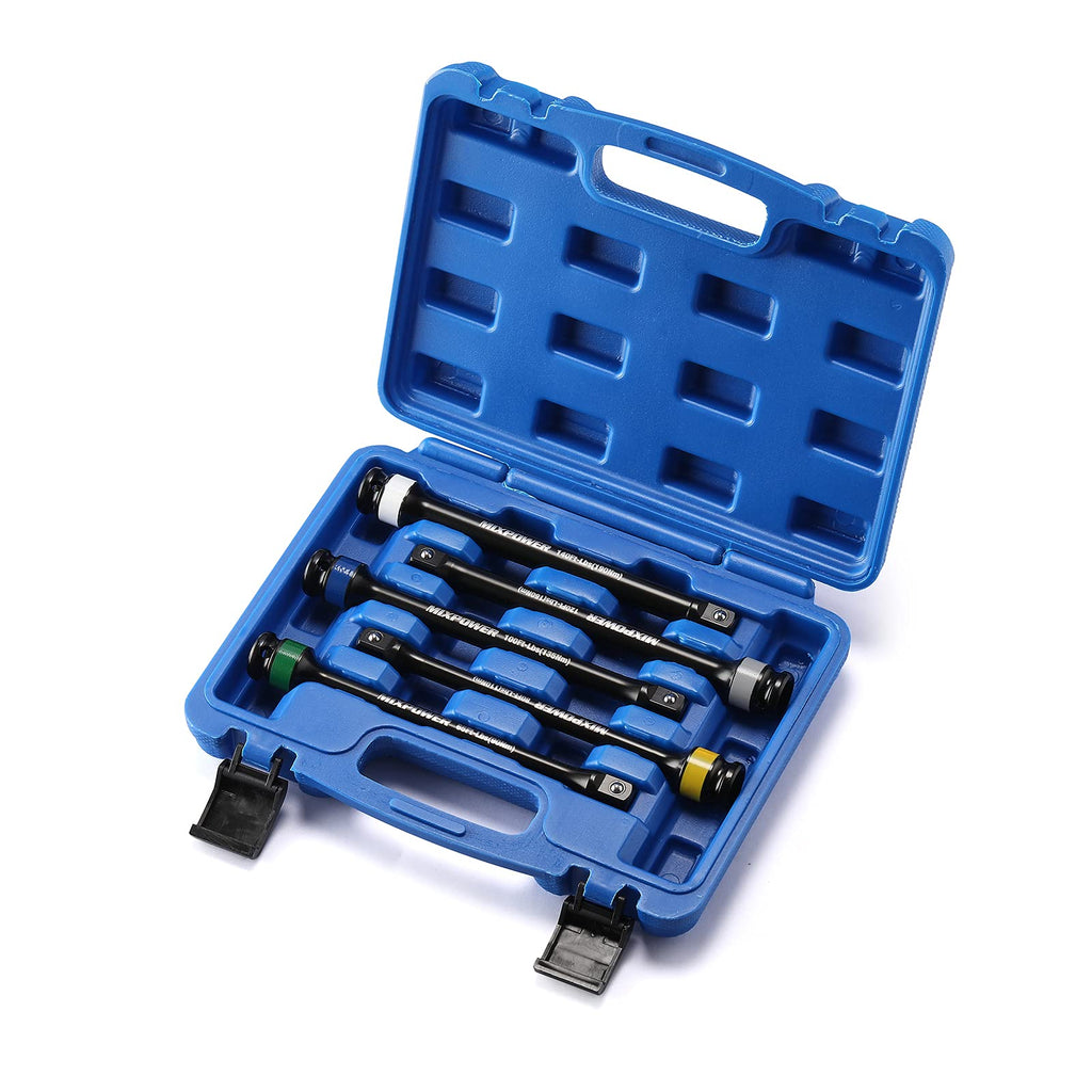 5 Piece 1/2" Drive Torque Limiting Socket Extension Bars K935319