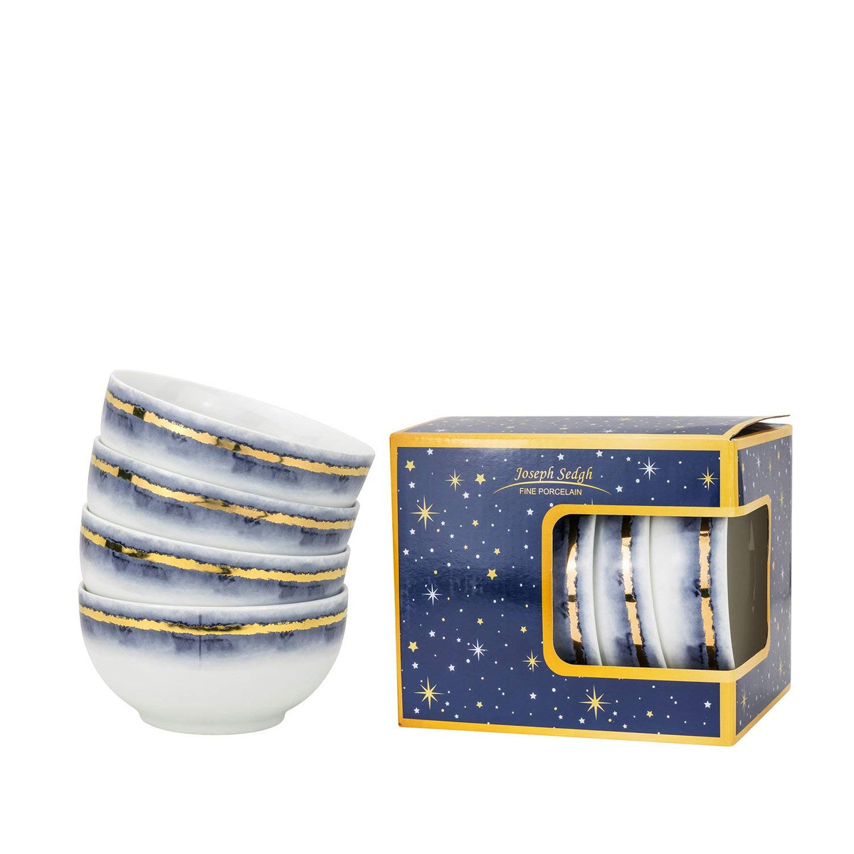 12-Piece Marble Porcelain Dinner Plates Set K466024
