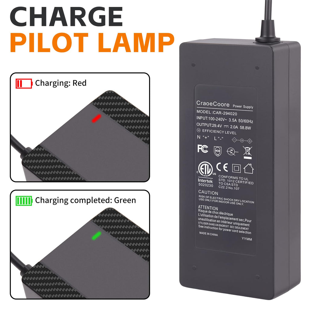 29.4V 2A Lithium Battery Charger R65659